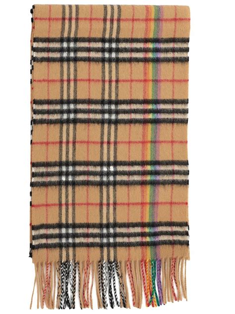 burberry rainbow t scarf|burberry silk scarf sale.